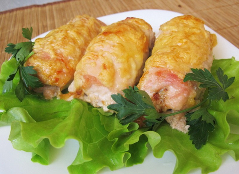 Фото Куриный Рулет Просто И Вкусно